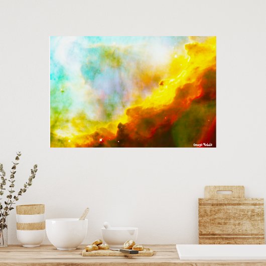 Omega-Nebel Poster (Küche)