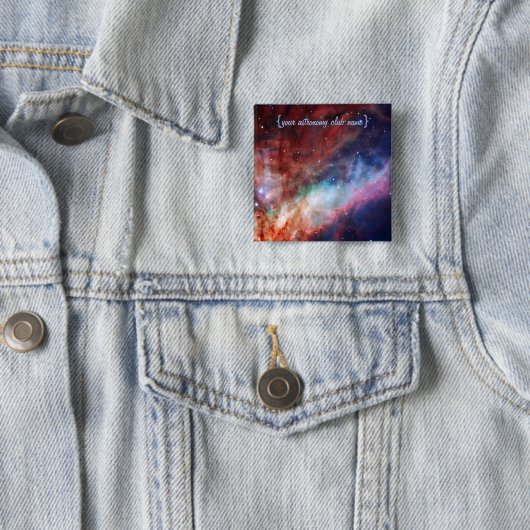 Omega-Nebel - Unser Phantastisches Universum Button (Beispiel)