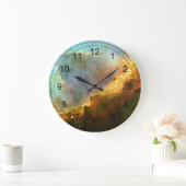 Omega Nebula Große Wanduhr (Zuhause)