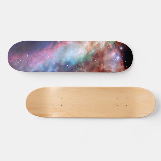 Omega-Nebula (Messier 17 oder NGC 6618) Skateboard (Horizontal)