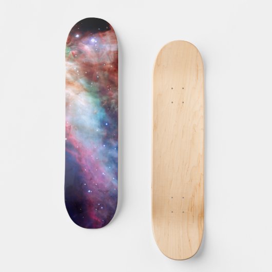 Omega-Nebula (Messier 17 oder NGC 6618) Skateboard (Vorderseite)