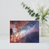 Omega Nebula Space Astronomie Postkarte (Stehend Vorderseite)