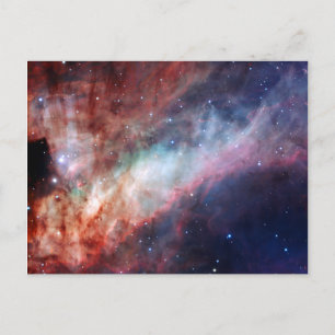 Omega Nebula Space Astronomie Postkarte