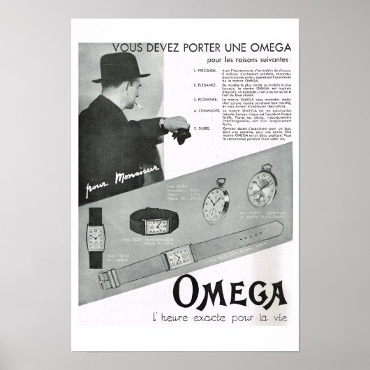 Omega Poster (Vorne)