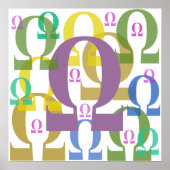 Omega-Poster Poster (Vorne)