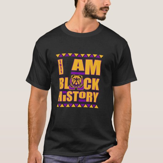 Omega Psi Phi Fraternity Paraphernalia I Bin Black T-Shirt (Vorderseite)