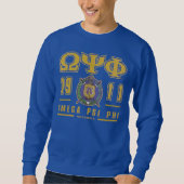 Omega Psi Phi Omegawood 1911 Sweatshirt (Vorderseite)