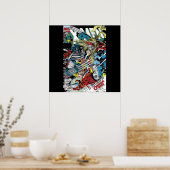 Omega Red Comic Book Cover Poster (Küche)