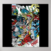 Omega Red Comic Book Cover Poster (Vorne)