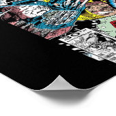 Omega Red Comic Book Cover Poster (Ecke)