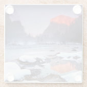 Omega-Rot Glasuntersetzer (Rückseite)