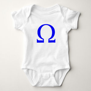 Omega-Symbol Baby Strampler