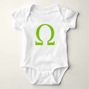 Omega-Symbol Baby Strampler