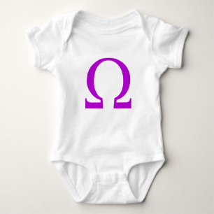 Omega-Symbol Baby Strampler