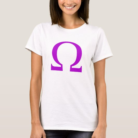 Omega-Symbol T-Shirt (Vorderseite)