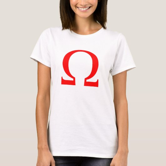 Omega-Symbol T-Shirt (Vorderseite)