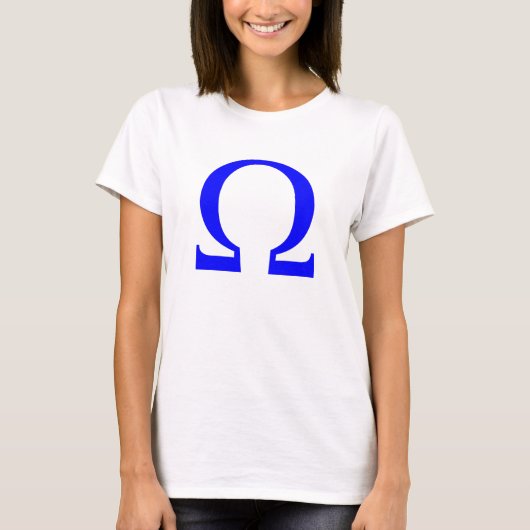 Omega-Symbol T-Shirt (Vorderseite)