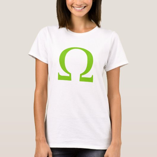 Omega-Symbol T-Shirt (Vorderseite)