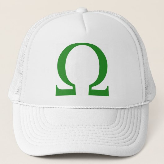 Omega Truckerkappe (Vorderseite)