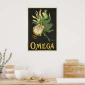 Omega-Uhr Poster - Cappiello Poster (Küche)