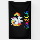 Omega Unicorn Banner (Vertikal)