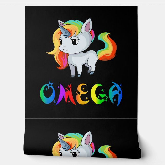 Omega Unicorn Tapete (Abrollen)