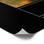 OmegaNebula-M17-2003-13a Poster (Ecke)