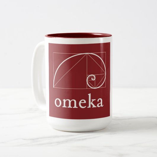 Omeka Tasse (Vorderseite Links)