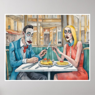 Omelet - Archiv Kunst, Dichtung und Musik Poster
