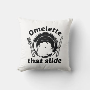 Omelet, die Folie Kissen