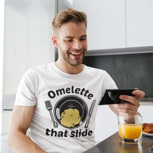 Omelet, die Folie T-Shirt
