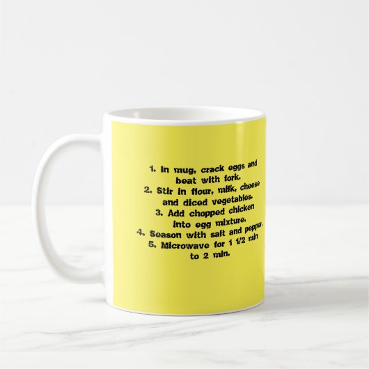 Omelett in einer Tasse (Links)