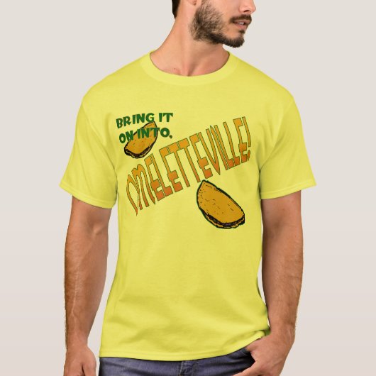 Omeletteville T-Shirt (Vorderseite)