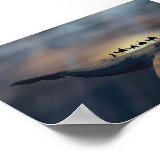 Omen der Tiefe Poster (Ecke)