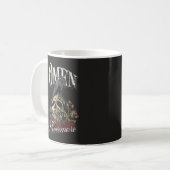 Omen - Gothic Streetwear Design Kaffeetasse (Vorderseite Links)
