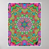 Omen Kinetic Collage Kaleidoscope Poster (Vorne)