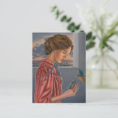 "Omen"-Postkarte Feiertagspostkarte (Stehend Vorderseite)