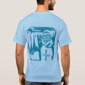 Omen Snow (knusprig blau) T-Shirt (Rückseite)