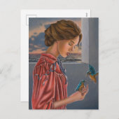 "Omens" postacrd Feiertagspostkarte (Vorne/Hinten)