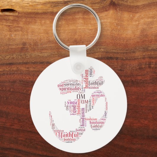 Omer Wortsymbol Schlüsselanhänger (Vorderseite)