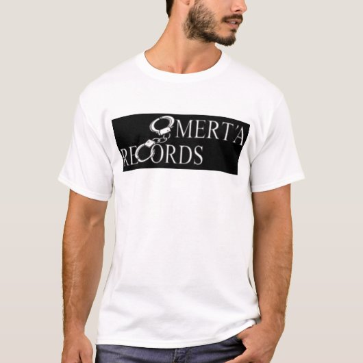 Omerta Schwarzes T-Shirt (Vorderseite)