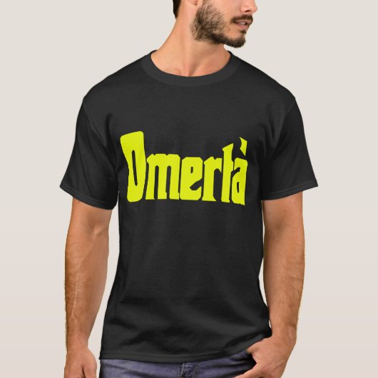 Omertà T-Shirt (Vorderseite)