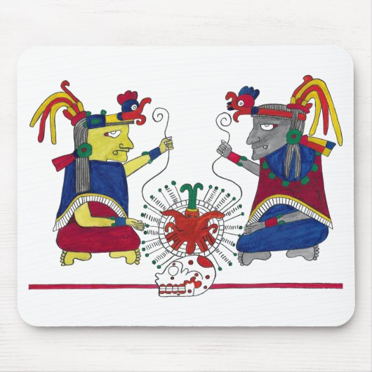 Ometeotl  mousepad (Vorne)