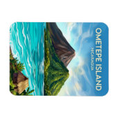 Ometepe-Insel Nicaragua Magnet (Horizontal)