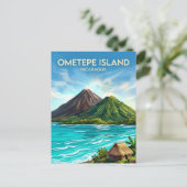 Ometepe-Insel Nicaragua Postkarte (Stehend Vorderseite)