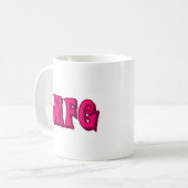 OMFG KAFFEETASSE (Vorderseite Links)