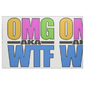 OMG aka WTF Zollgewebe Stoff (Fat Quarter (45,7 x 55,9 cm))