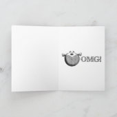 OMG Albern und lustig 100. Geburtstag Karte (Innenseite)