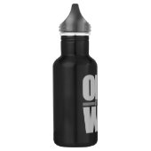 OMG alias WTF Edelstahlflasche (Links)