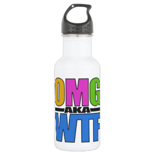 OMG alias WTF Edelstahlflasche